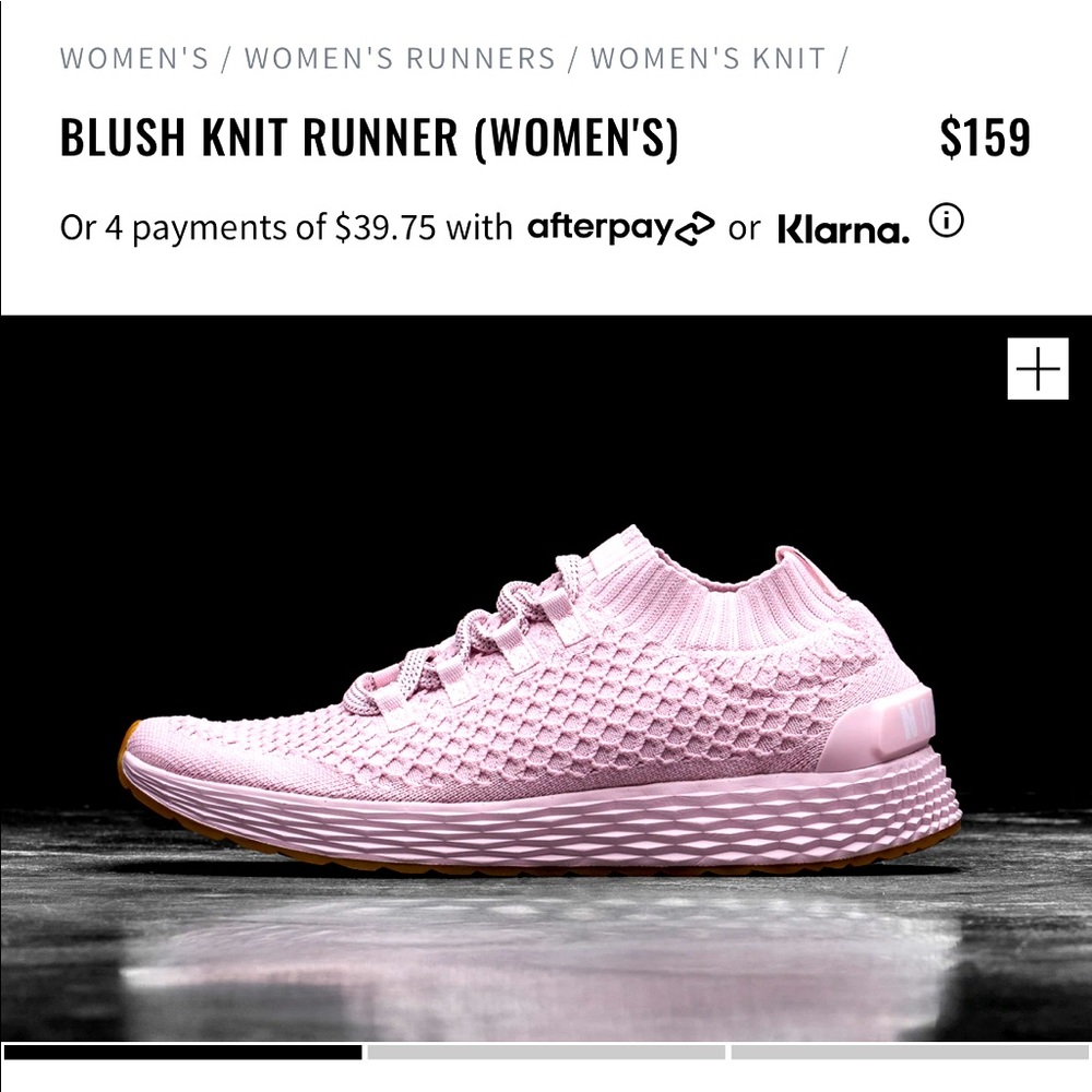 NO BULL Blush Knit Runner